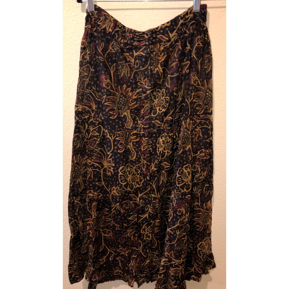 Vintage printed skirt - Picture 4 of 7